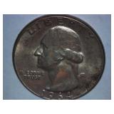 1964 WASHINGTON QUARTER