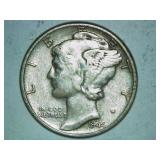 1944 MERCURY DIME
