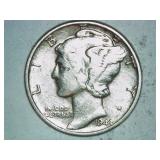 1944 MERCURY DIME