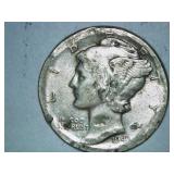 1943 MERCURY DIME
