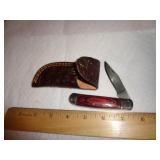 DAMASCUS STYLE POCKET KNIFE
