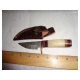 DAMASCUS STYLE HUNTING KNIFE