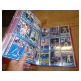 BASEBALL CARDS IN BINDER