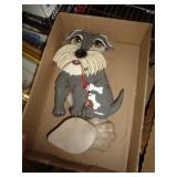DOG FIGURE CLOCK