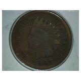 1887 INDIAN HEAD CENT