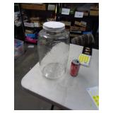 BIG MASON GLASS JAR