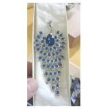 PEACOCK BROOCH