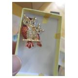 OWL BROOCH