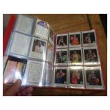 BASKETBALL CARDS IN BINDER