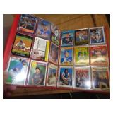 BASEBALL CARDS IN BINDER