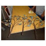 METAL TREES WALL DECOR / UT