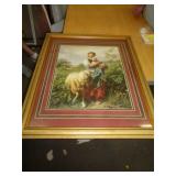 LARGE ART PRINT / LAMB