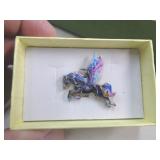 HORSE BROOCH