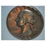 1964  WASHINGTON QUARTER