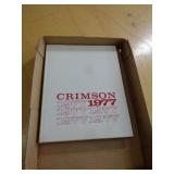 1977 CRIMSON YEAR BOOK