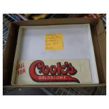 VINTAGE PAPER COOKS BEER BARTENDER HAT