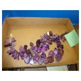 PURPLE STONE NECKLACE