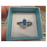 STERLING SILVER - RING SZ 6.5