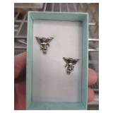 STERLING SILVER - CHRUB EARRINGS