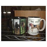 2 - RACEHORSE MUGS