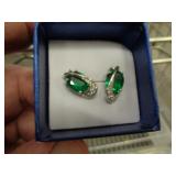 EMERALD GREEN EARRINGS