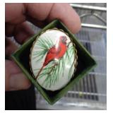 BROOCH - CARDINAL