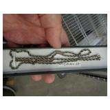 STERLING SILVER - 23" ROPE NECKLACE