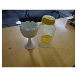 SUN TEA & MILK GLASS