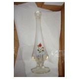 FENTON HANDPAINTED & SIGNED STRAWBERRY VASE