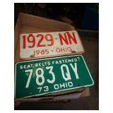 LICENSE PLATES