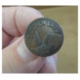 OLD SCREW BACK BUTTON