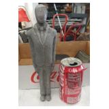 SOLID CAST ALUMINUM FIGURE