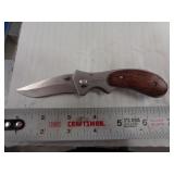 SHEFFIELD LOCKBACK KNIFE W BELT CLIP