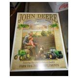 JOHN DEERE - 12"X 16" METAL SIGN
