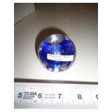 ZIMMERMAN ART GLASS PEN HOLDER