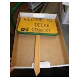 JOHN DEERE - WOOD SIGN