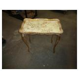 SIDE TABLE MADE IN ITALY 23" TALL X 22" LONG