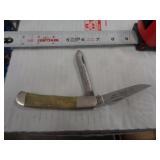 CLARK CUT 2 BLADE POCKET KNIFE / NEEDS OILING