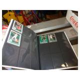 FOLDER WITH SOME BASKETBALL CARDS