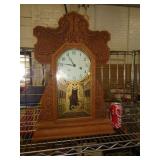 CLOCK WITH KEY & PENDULUM