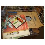 LOT OF RECORDS - ONE IS OVERSIZED RADIO RECORD
