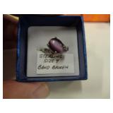 STERLING SILVER - RING SZ 7 / BAND BROKE