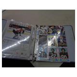 BINDER OF HOCKEY CARDS