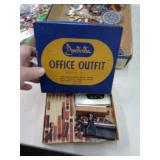 VINTAGE RUBBER STAMP SET
