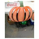 METAL PUMPKIN FALL DECOR / UT