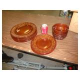 CHOCOLATE COLORED CHINA