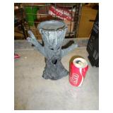 HALLOWEEN DECOR RESIN CAST TREE CANDLEHOLDER