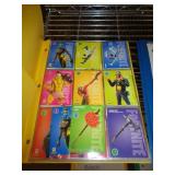 90 - FORTNITE CARDS IN FOLDER