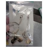 STERLING EARRINGS TOP LEFT & OTHER