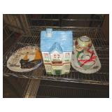 COOKIE JAR & GLASSWARE